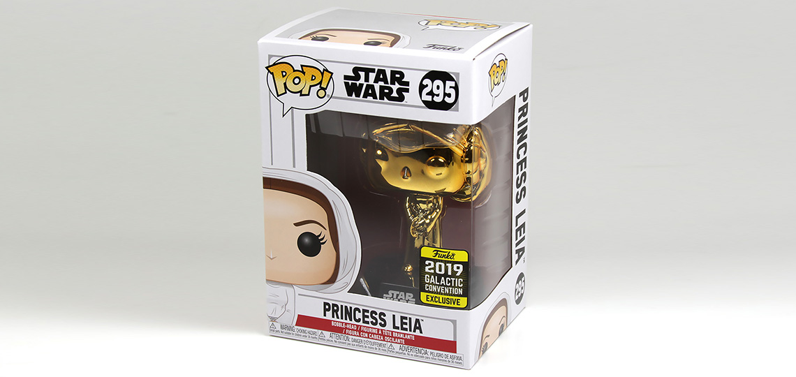 princess leia gold pop