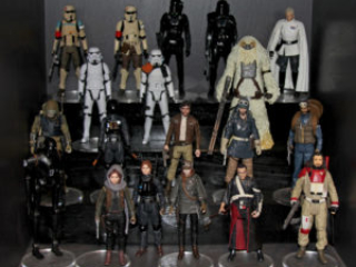 Rogue One action figure display