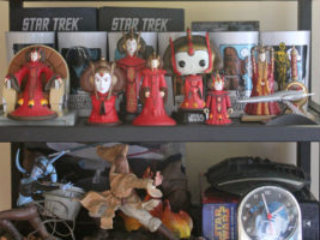 Queen Amidala (red Thrown Room gown)