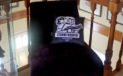 Stormtrooper cushion, Death Star light shade