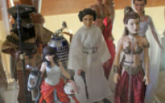 Princess Leia dolls, Jaina Solo statue (Kotobukiya)