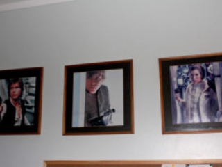 Framed Original Trilogy heroes