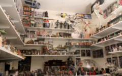 Star Wars action figure room