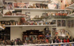 Star Wars action figure room