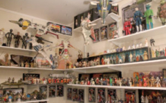 Star Wars action figure room