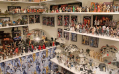 Star Wars action figure room