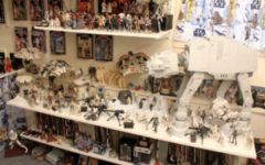 Star Wars action figure room