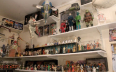 Star Wars action figure room