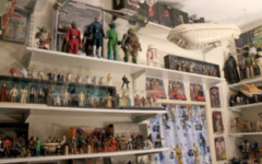 Star Wars action figure room