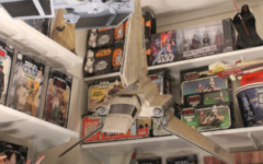 Star Wars action figure room