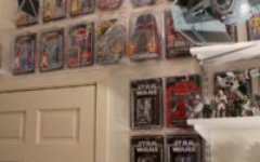 Star Wars action figure room