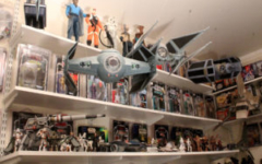 Star Wars action figure room