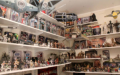 Star Wars action figure room