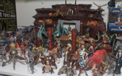 Star Wars action figure room