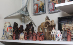 Star Wars action figure room