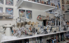 Star Wars action figure room