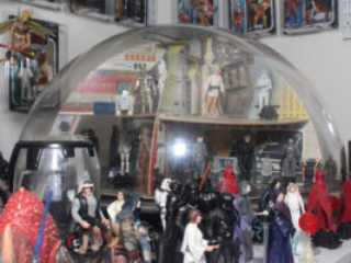 Star Wars action figure room
