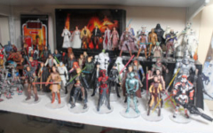 Star Wars action figure room