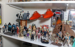 Star Wars action figure room