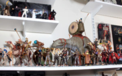 Star Wars action figure room