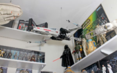 Star Wars action figure room