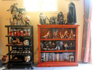 Star Wars shelf displays