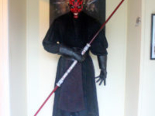 Life-size Darth Maul statue
