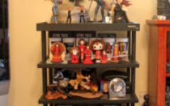 Star Wars shelf displays