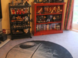 Death Star rug