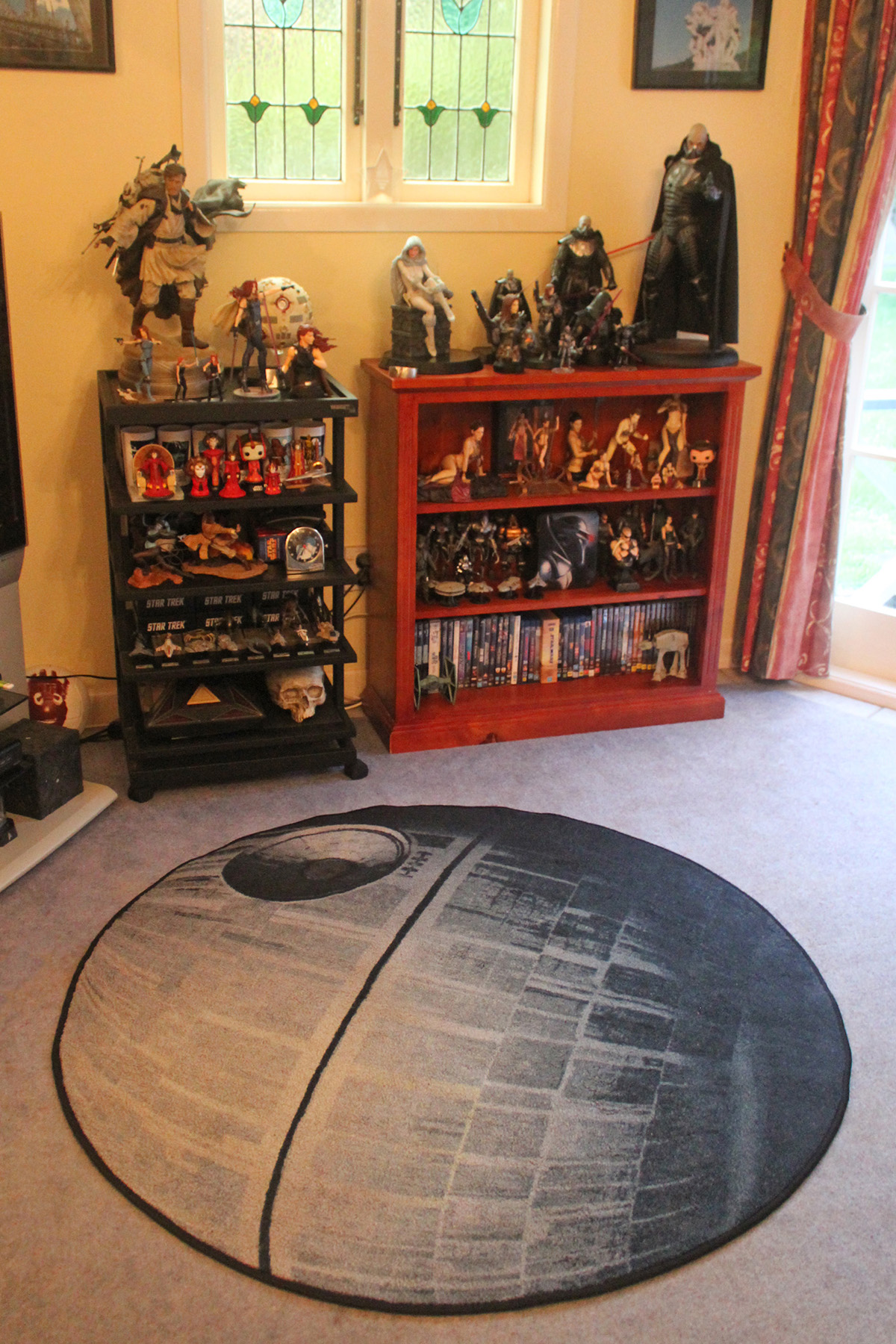 Death Star rug