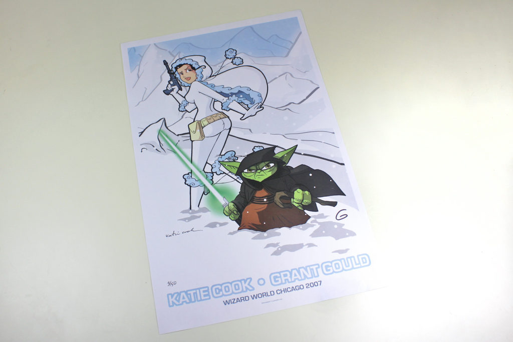 Padme Amidala & Yoda Art Print