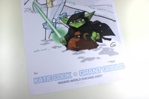 Padme Amidala & Yoda Art Print