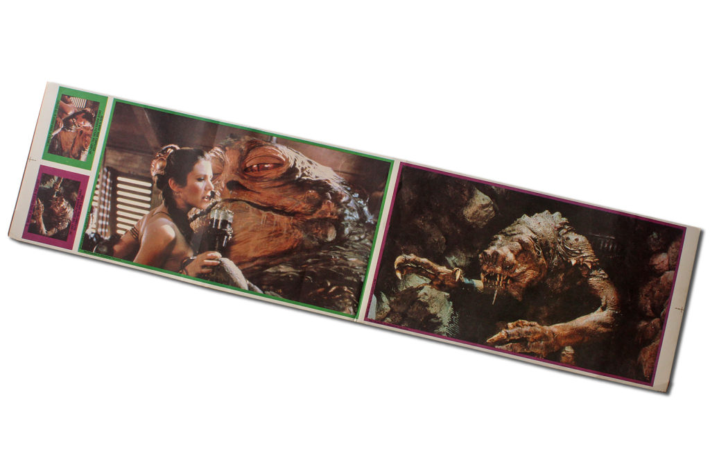 Topps Return of the Jedi Uncut Stickers