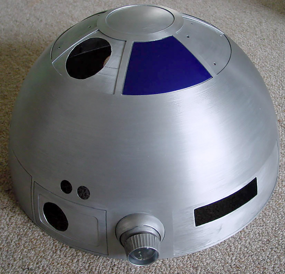 R2-D2 aluminium dome, 2 layers