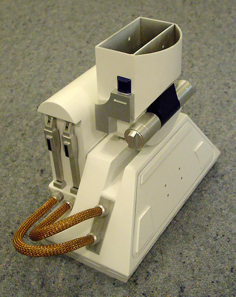 R2-D2 steel foot, aluminium ankle and battery box