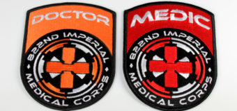 882nd Imperial Medical Corps Patches