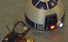 R2-D2 dome lighting test