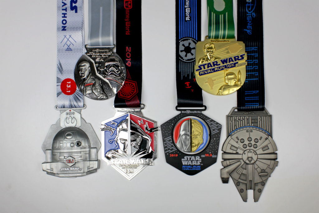 Run Disney Star Wars Medals 2019