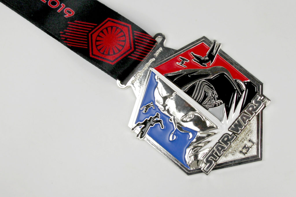 Run Disney Star Wars Rival Run Half Marathon Medal 2019