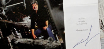 George Lucas Autograph