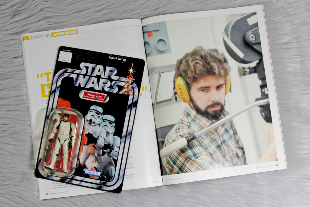 George Lucas (Empire Magazine) and Action Figure