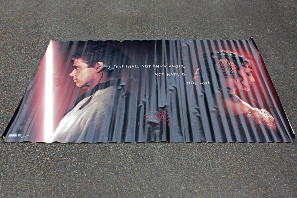 Star Wars Episode II: Attack of the Clones theatre banner