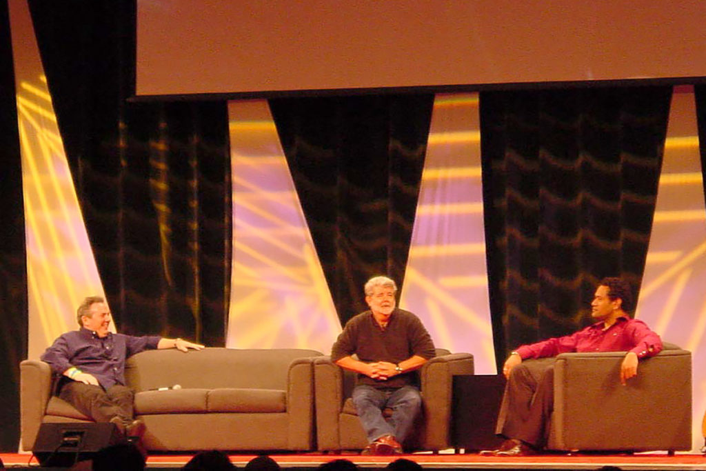 George Lucas at Star Wars Celebration III in 2005