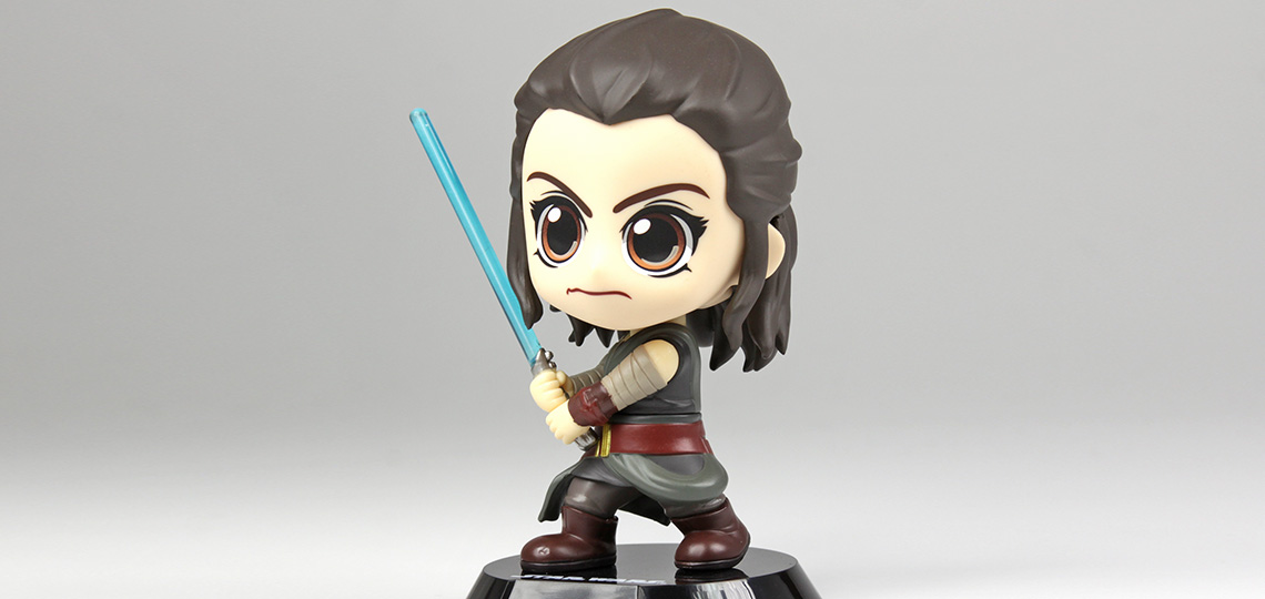 Hot Toys Cosbaby Rey Bobble-Head Figure