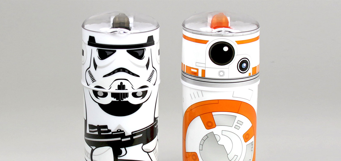 Stormtrooper & BB-8 Drink Bottles