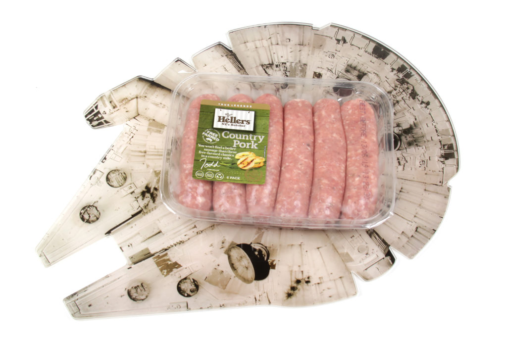 Ronto Wraps Ingredients - Pork Sausages