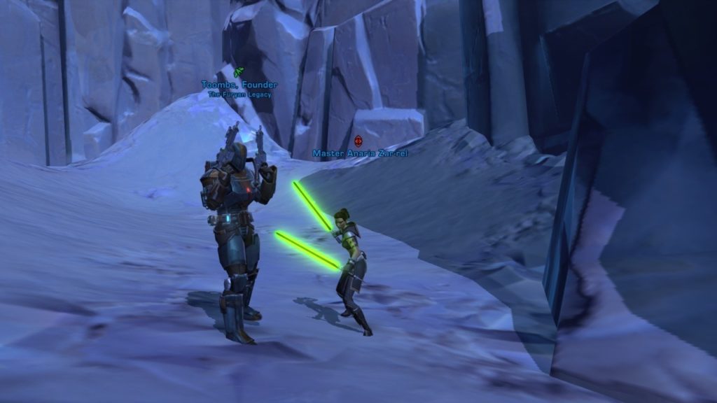 Toombs and Anaria on Ilum - April 2012 - SWTOR
