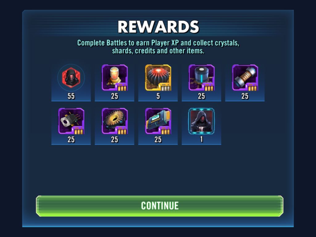 Star Wars Galaxy Of Heroes - Darth Revan event