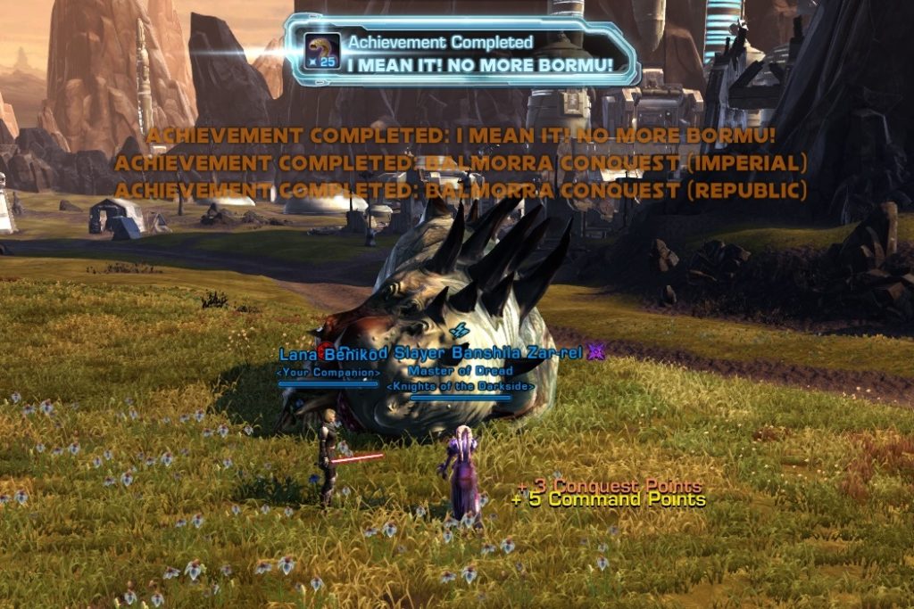 SWTOR - Bormu Achievement