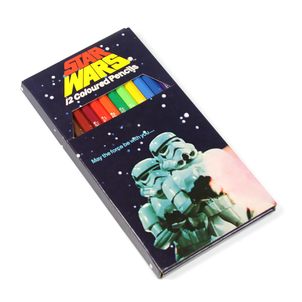 Star Wars Coloured Pencils by Helix Stationery, 1977